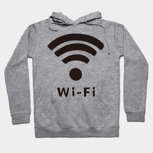 Wi-Fi Hoodie by Gizi Zuckermann Art